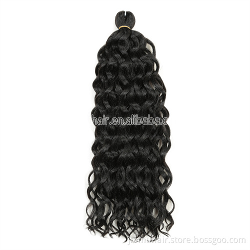 Ocean Wave Braiding Hair Extensions Crochet Braids Synthetic Hair Hawaii Afro Curly Hair Ombre Blonde Water Wave Braid
